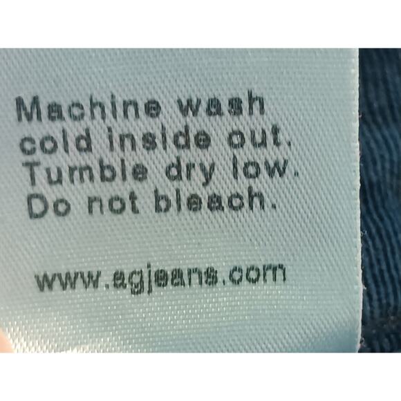 AG Adriano Goldschmied the Stevie Slim Straight Green Corduroy Pants Sz 27R - Picture 11 of 11